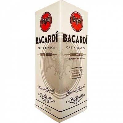 Ром Bacardi Carta Blanca 2 літри