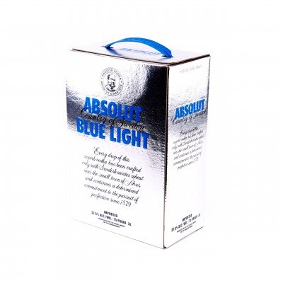 Горілка Абсолют Блю Лайт (Absolut Blue Light) 3л