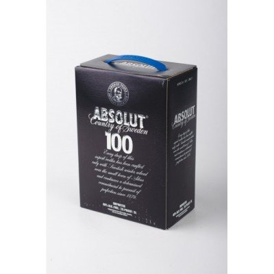 Горілка Absolut Black 100 (Абсолют Чорний 100) 3 л